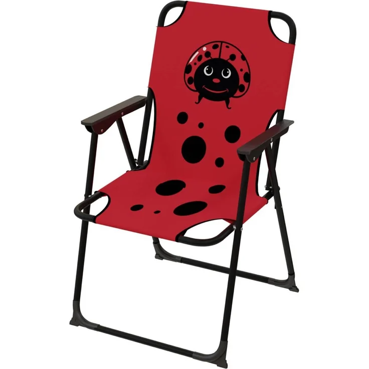 4tlg Kinder Campingmöbel Set 2 x Campingstuhl + Tisch + Sonnenschirm – Bild 5