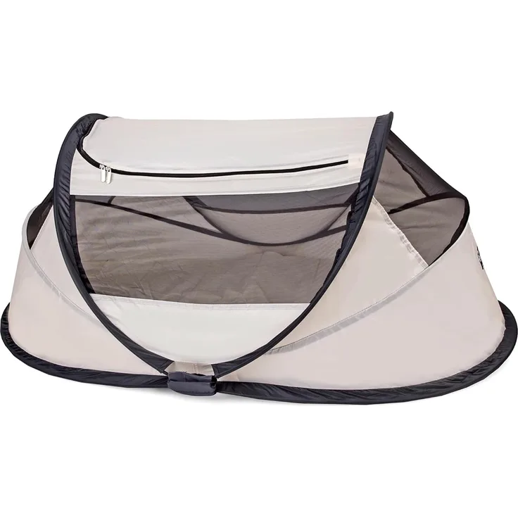 Deryan Reisebett BabyBox, 120 cm, Polyester, Junior, beige