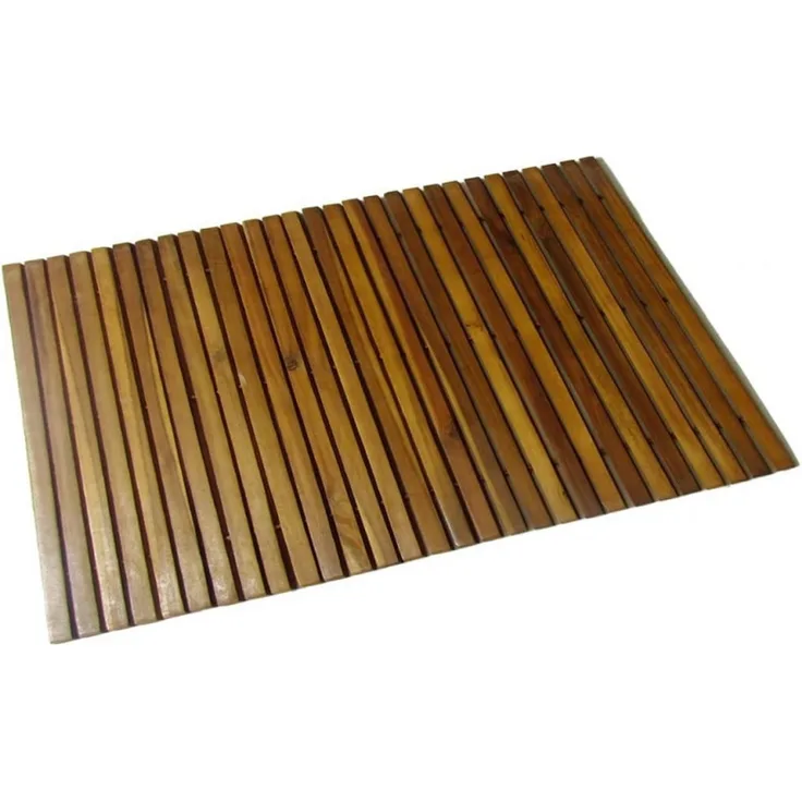 vidaXL Badematte Akazienholz 80x50 cm 41586