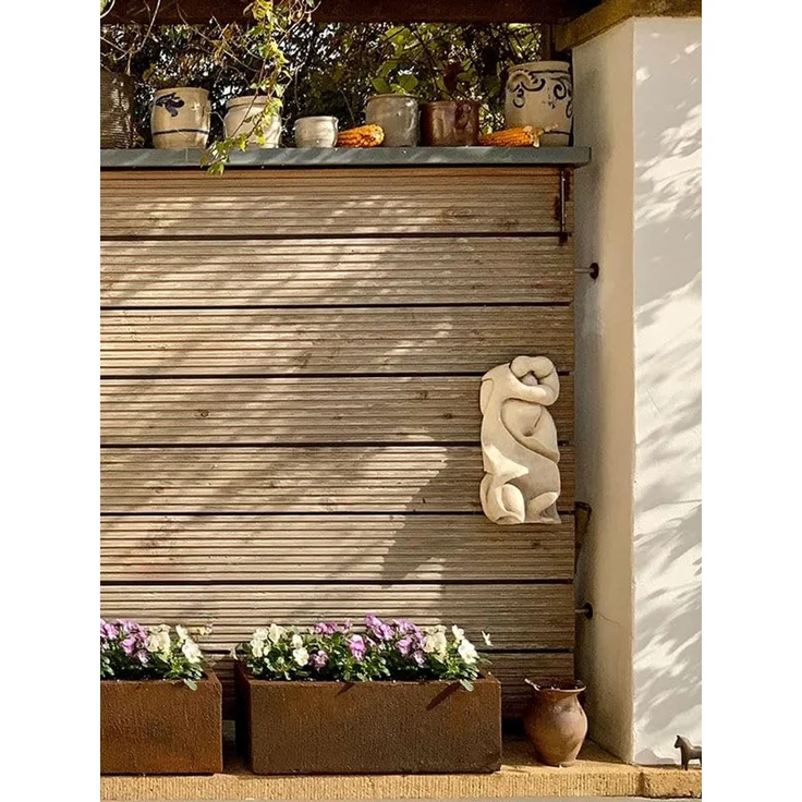 Pflanzwerk® Pflanzkübel TUB Frostbeständiger Fensterbank Premium Blumenkübel mit Lotus-Effekt, Fiberglas - Handgefertigt - Rechteckig – Frostbeständig – Bild 2