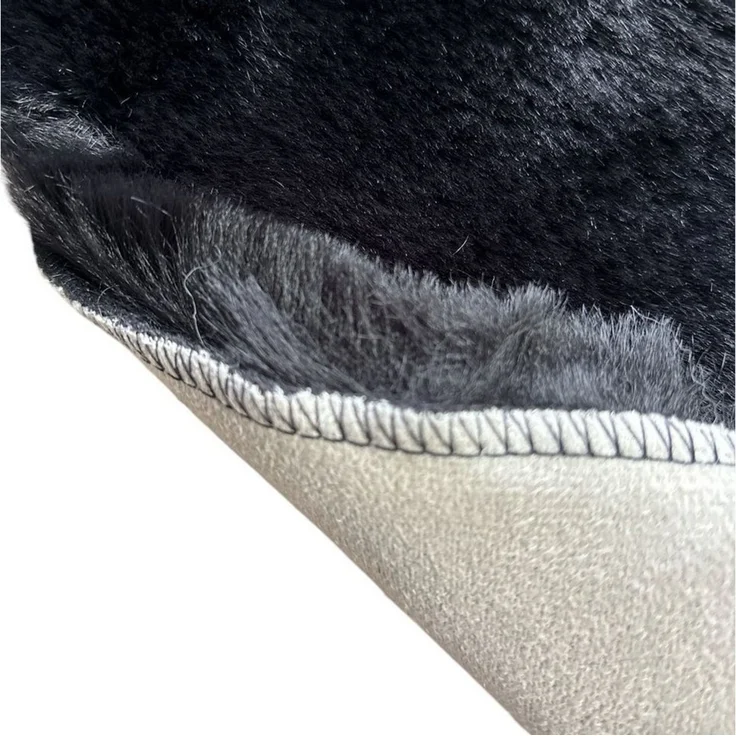 VIVA Home Tischläufer Dekofell Kuschelfell Ø 38 cm oder 38x38 cm (Stück, 1 Läufer), kuschelig, weiche Dekoration – Bild 4