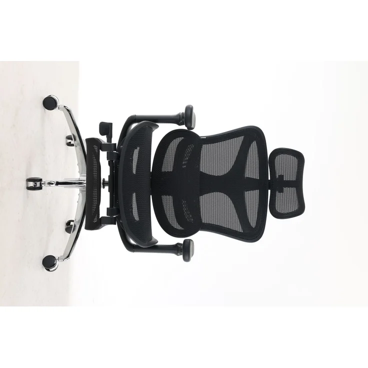 Sihoo 'Doro C300L' ergonomischer Schreibtischstuhl, Mit Fußpedal, 126 x 78,5 cm, in Schwarz – Bild 7