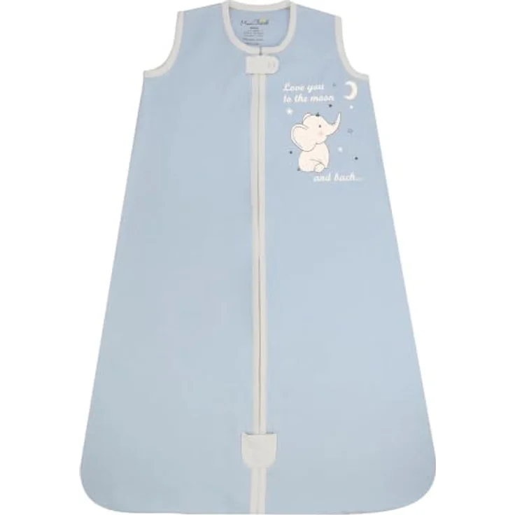 Mama Cheetah Baby Schlafsack 1.0 TOG, Bio-Baumwolle, Tragbare Babydecke, Schlafsack mit 2-Wege-Reißverschluss, Ganzjahres-Baby-Schlafsack, Kleinkind Junge Mädchen Neugeborenes, Large (12-18 Monat) – Bild 1