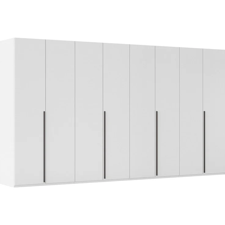 rauch Kleiderschrank Drehtürenschrank Schrank Garderobe Wäscheschrank BESTSELLER MONTCLAR (3 Ausstattungen BASIC/CLASSIC/PREMIUM (SOFT-CLOSE), Breiten 201-400 cm) Front in Glas/Hochglanz/Dekor/Grauspiegel in 5 Breiten MADE IN GERMANY – Bild 1
