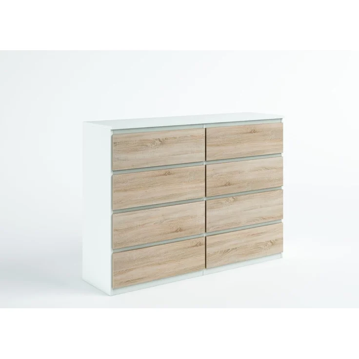 meble masztalerz Kommode Mit 8 Schubladen - 120 cm breit – modern, praktisch & geräumig – Bild 1