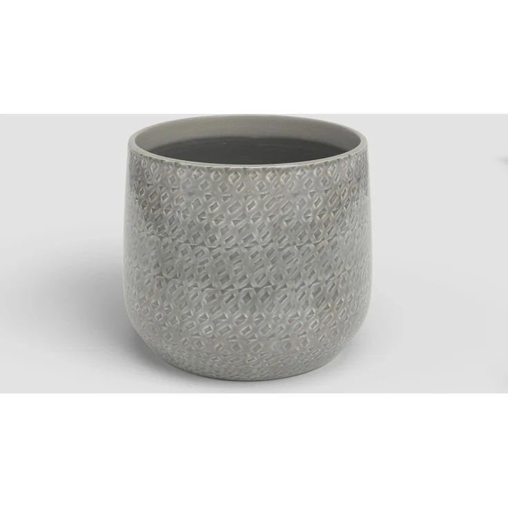 Artevasi Übertopf Olympus Keramik Ø 19 x 18 cm grau – Bild 1