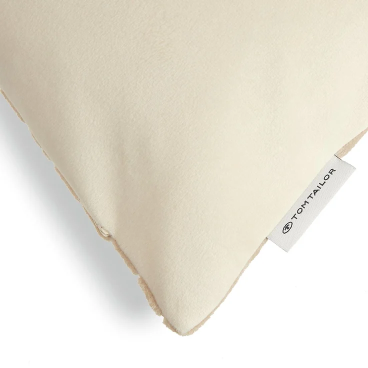 TOM TAILOR HOME Kissenhülle Cord, (1 Stück), mit Stickerei – Bild 2