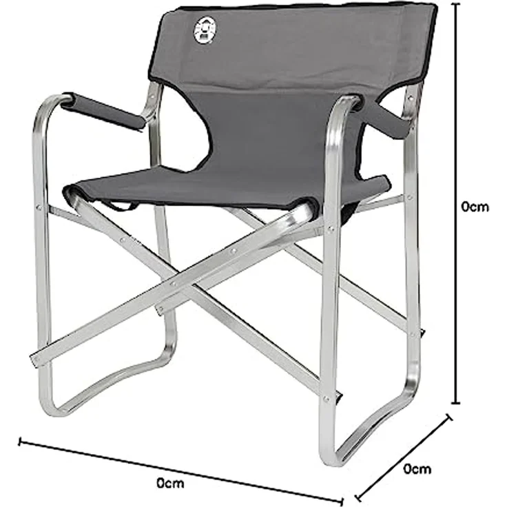 Coleman Deck Chair Campingstuhl grau 2000038337 – Bild 3