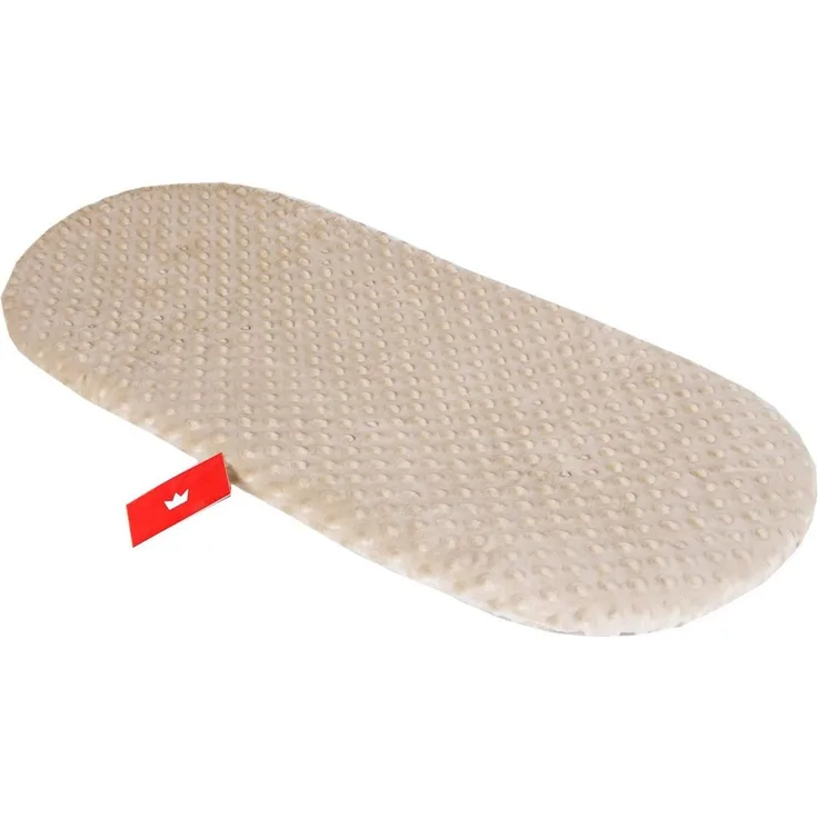 BABYLUX Spannbettlaken für Kinderwagen Stubenwagen Baby Spannbetttuch Wiege Stuben Bettlaken (8. Minky - Beige)