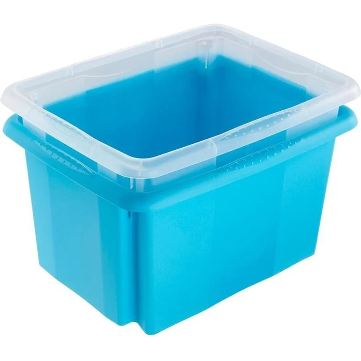 keeeper Organizer emil (Set, 3 St), Aufbewahrungsbox, 15 L, mit Deckel, hochwertiger Kunststoff – Bild 2