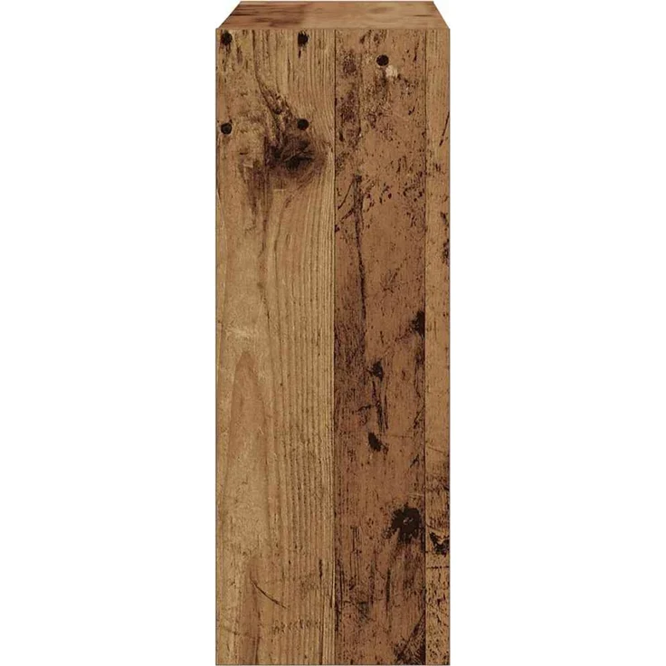 vidaXL Schuhschrank mit Regal Altholz 60 x 21 x 57 cm Holzwerkstoff 869099 – Bild 7