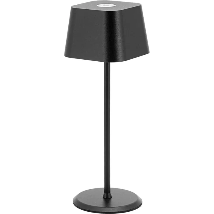 Securit® LED-Tischlampe MALTA kabellos und wiederaufladbar schwarz