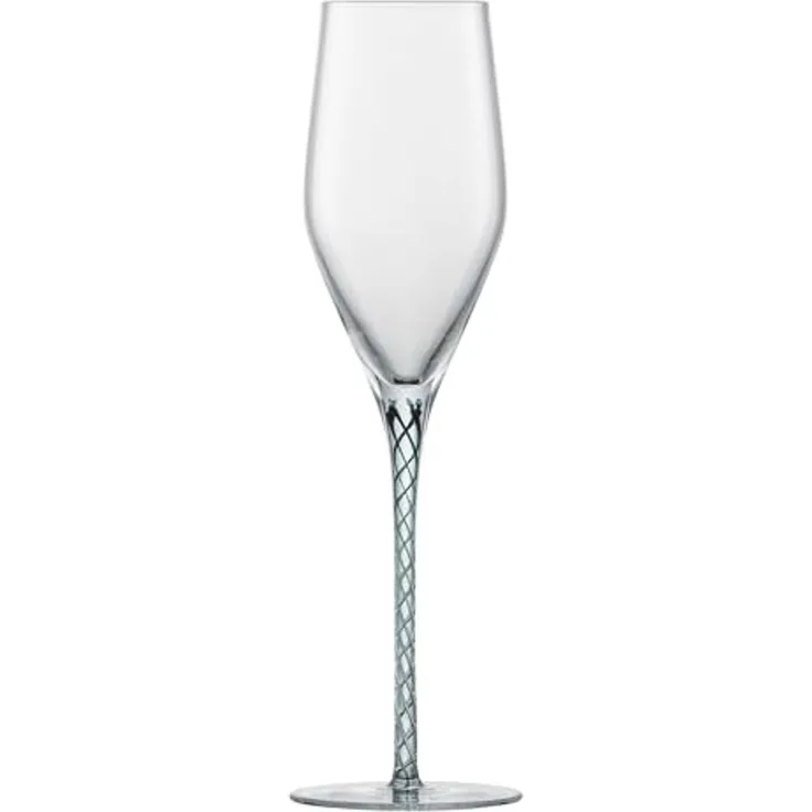 ZWIESEL GLAS handmade SEKT SPIRIT 7 MIT MOUSSIERPUNKT TANNENGRÜN 121619