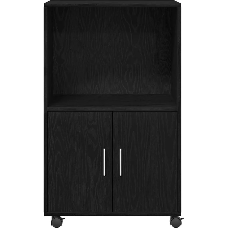 vidaXL Schrank Schwarz Eichen-Optik 55 x 40 x 82 cm 869243 – Bild 6