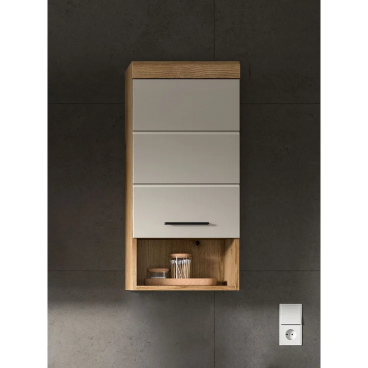 Hängeunterschrank B/H/T: 37x79x24 cm in Evoak Oak Nachbildung – Bild 6