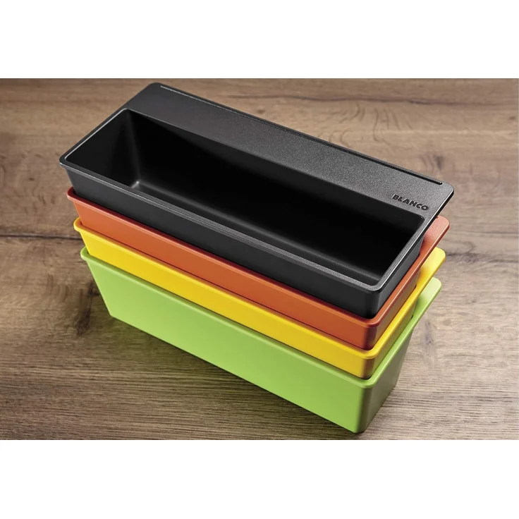 BLANCO SITYBox die praktische einhängbare Schale in Farbe ORANGE / Resteschale – Bild 5