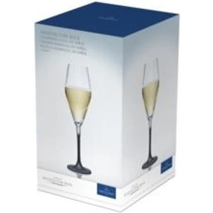 Villeroy & Boch Manufacture Rock Champagnerkelch 260 ml 4er Set – Bild 3