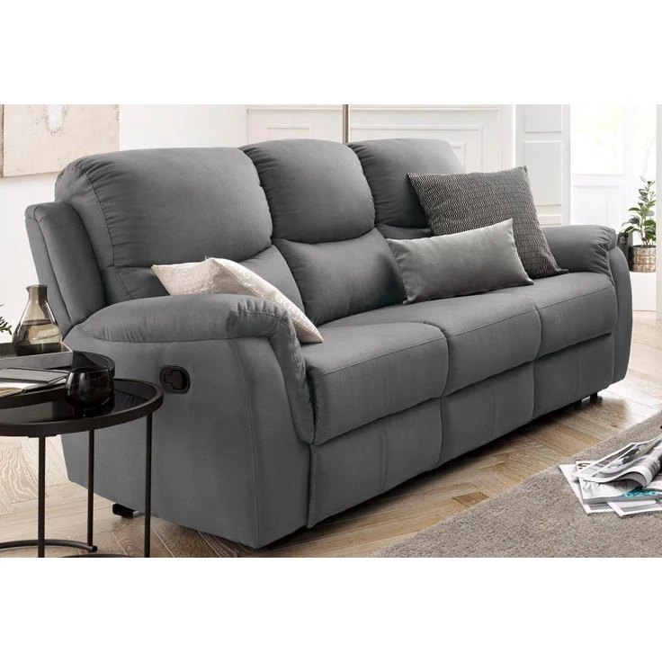 ATLANTIC home collection 3-Sitzer Diana, mit Relaxfunktion und Federkern, hohe Belastbarkeit – Bild 1