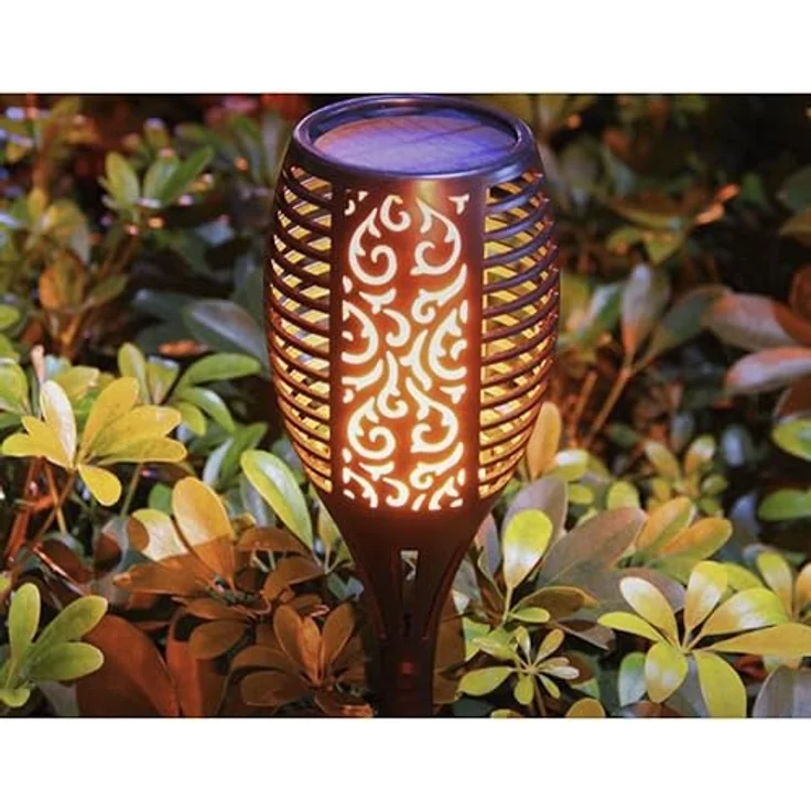 Gardlov Solarlampe für den Garten – Fackel 23559 – Bild 6