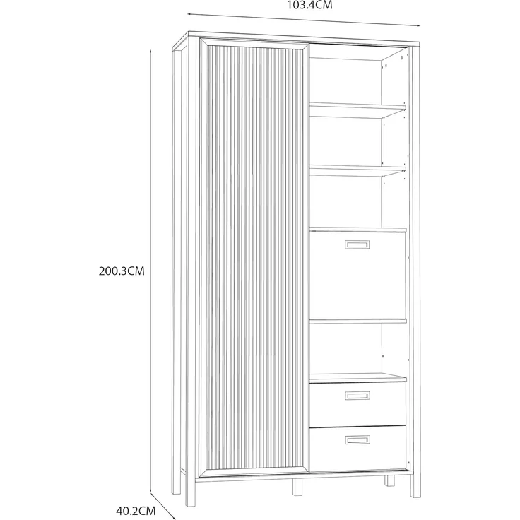 Highboard ARENSBURG – Bild 2
