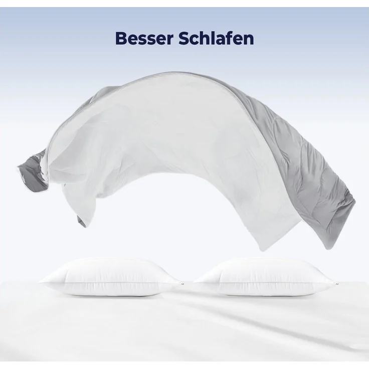 Elemuse Sommerbettdecke Kühldecke Sommerdecke, Selbstkühlende Atmungsaktive Extraleicht Decke, Füllung: 30% Lenzing Tencel und 70% Polyester (63% Polyester und 37% SORONA), Wohndecke für Sommer, OEKO-TEX® – Bild 3