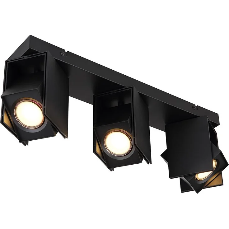 Deckenleuchte, schwarz, Spot beweglich, L 43,4 cm – Bild 9