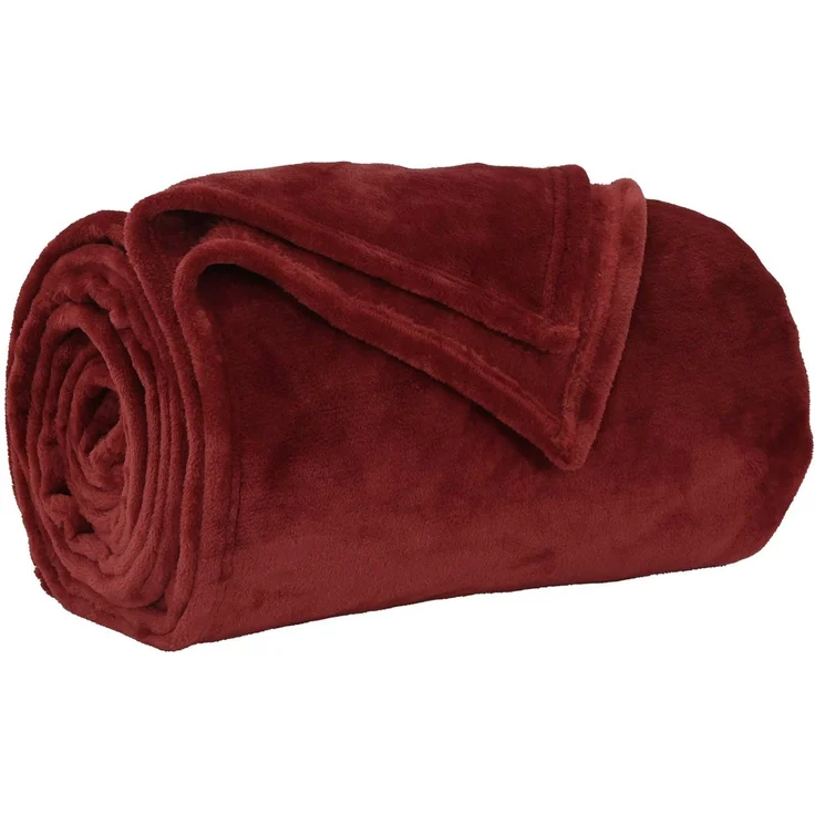 vidaXL Wohndecken 6 stk. Bordeauxrot 270 x 240 cm 10,11 kg Fleece 42016820 – Bild 4