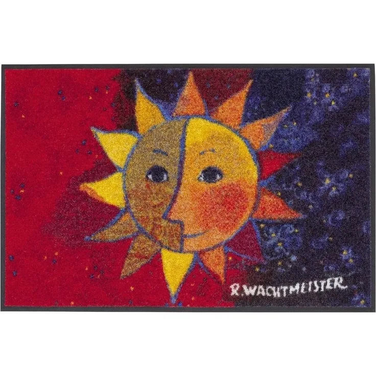 Salonloewe Fußmatte Rosina Wachtmeister Fußmatte Sole 50x75 cm,, Eingangsmatte normal, Höhe: 500 mm