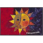 Salonloewe Fußmatte Rosina Wachtmeister Fußmatte Sole 50x75 cm,, Eingangsmatte normal, Höhe: 500 mm