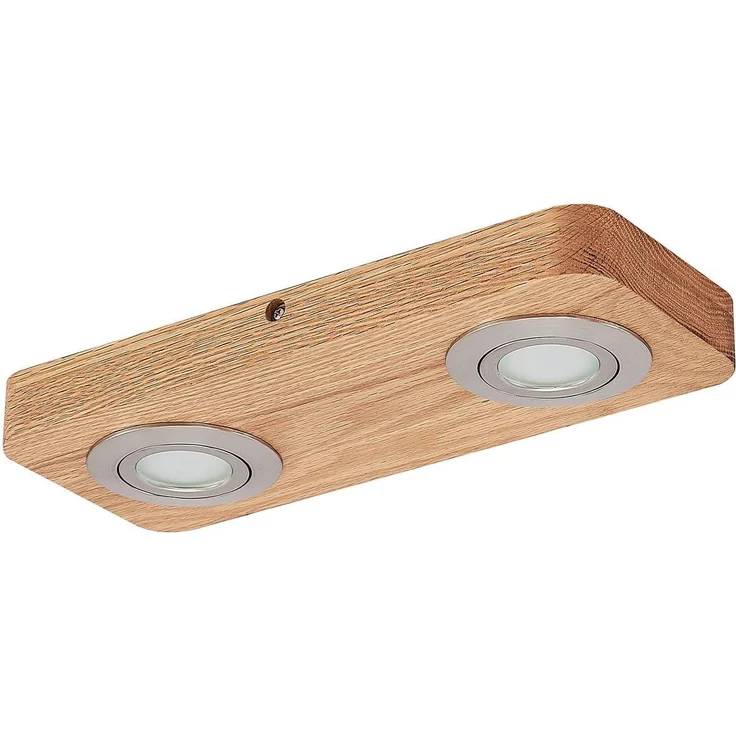 Lindby Deckenleuchten Mikari, 2 x 4,2 W LED, warmweiß – Bild 1