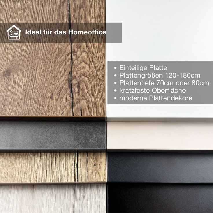 ASSMANN Elektrisch höhenverstellbarer Schreibtisch Y-Line 120x80cm Schwarz Signalweiß Metall Holz Melaminoberfläche – Bild 9