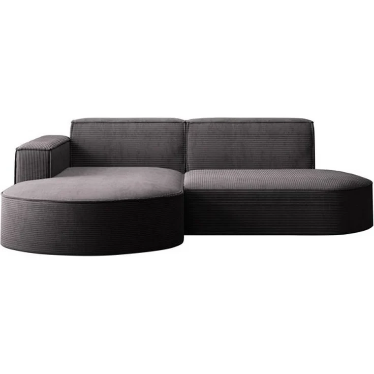 Kaiser Möbel Ecksofa Designer MODENA STUDIO L stoff Cord, Ecksofa, Cord Sofa, L-Form, Links/Rechts wählbar – Bild 4