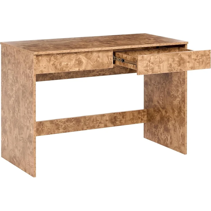 Schreibtisch RONDANE 110 cm x 50 cm Wurzelholz Optik – Bild 4