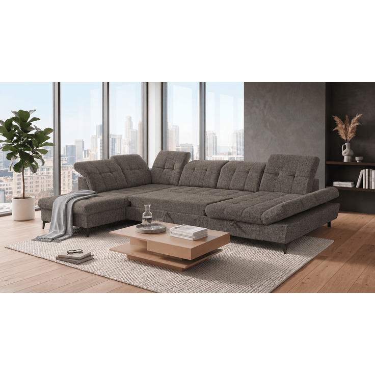 Wohnlandschaft Mercy ED Exciting Design mit Schlaffunktion – Bild 4