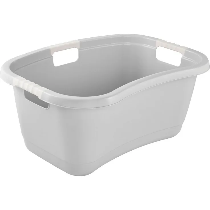 keeeper Wäschewanne janne, ergonomisch, mit Softgriffen, 65 x 45 x 28 cm, 50 l (1 St), Wäschekorb, Wanne in Nierenform