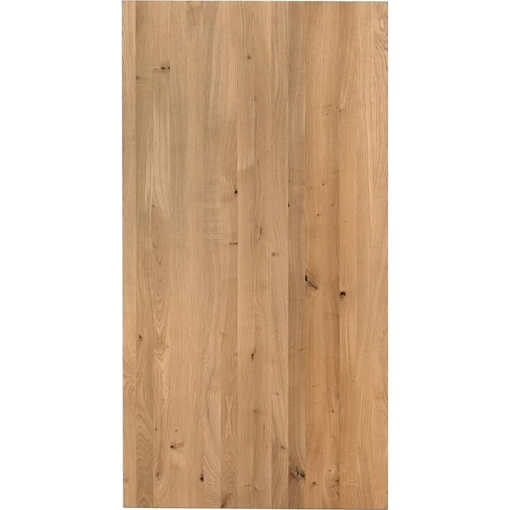 boho office® Schreibtischplatte, Wildeiche Massivholz 140 x 80 cm, 220er Feinschliff, Made in Germany – Bild 2