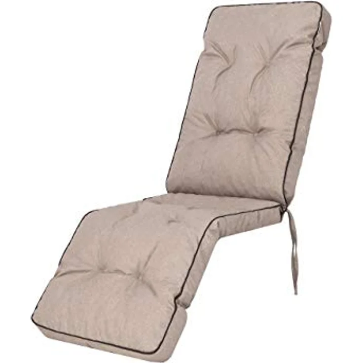 Bjird Liegenauflage Auflage für Liegestuhl 160x50x8, extra dicke Polsterauflage für klappbare Gartenliege/Sonnenliege – Bild 3