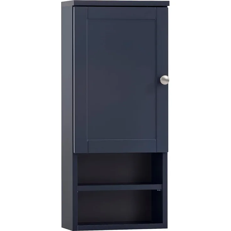 Schildmeyer Hängeschrank Jesper, Holzwerkstoff, Nachtblau, 30,3 x 16 x 70 cm