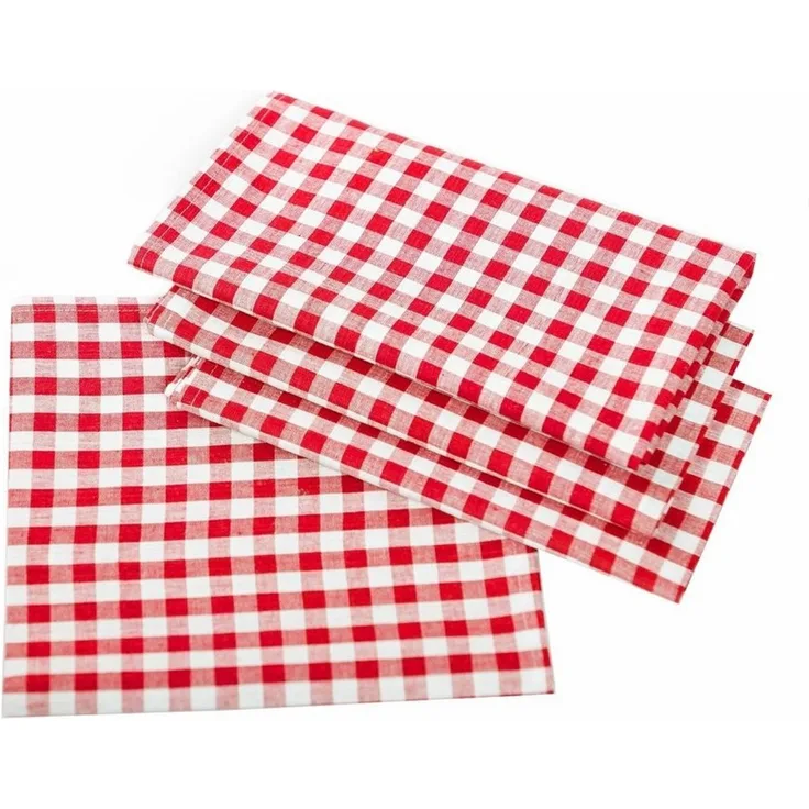 texpot Tischdecke kariert Landhausstil Bauernkaro 100% Baumwolle (1-tlg)
