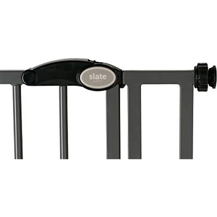 Bettacare Automatisch Schließendes Treppengitter, 75cm - 82cm, Schiefergrau, Druckmontage-Sicherheitsgitter, Babygitter, Sicherheitsschranke für Türen, Flure und Räume – Bild 5
