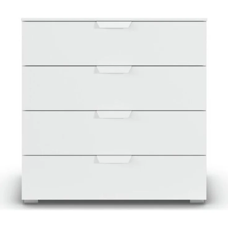 rauch Aditio Box, Kommode, 4 Schubladen, mit Softclose-Funktion, Farbe Weiß, BxHxT 80x81x42cm – Bild 2