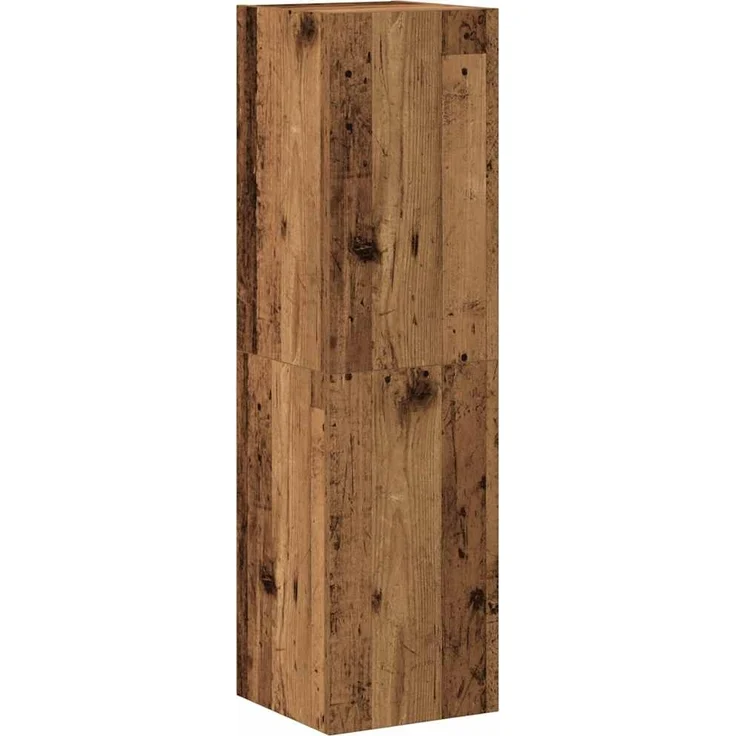 vidaXL 3-tlg. TV-Schrank-Set Wandmontage Altholz-Optik Holzwerkstoff 3329197 – Bild 5