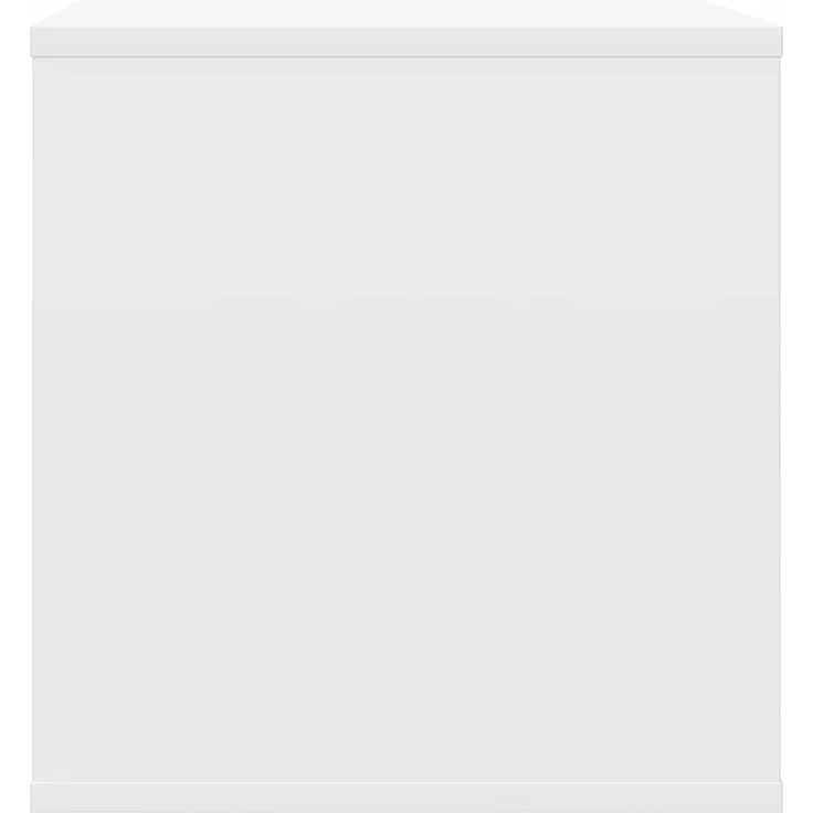 vidaXL Vinyl Album Box Weiß 37 x 36,5 x 38 cm Holzwerkstoff 8012842 – Bild 5