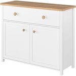 Mirjan24 'Story' 2D1S SO05 Kommode weiß