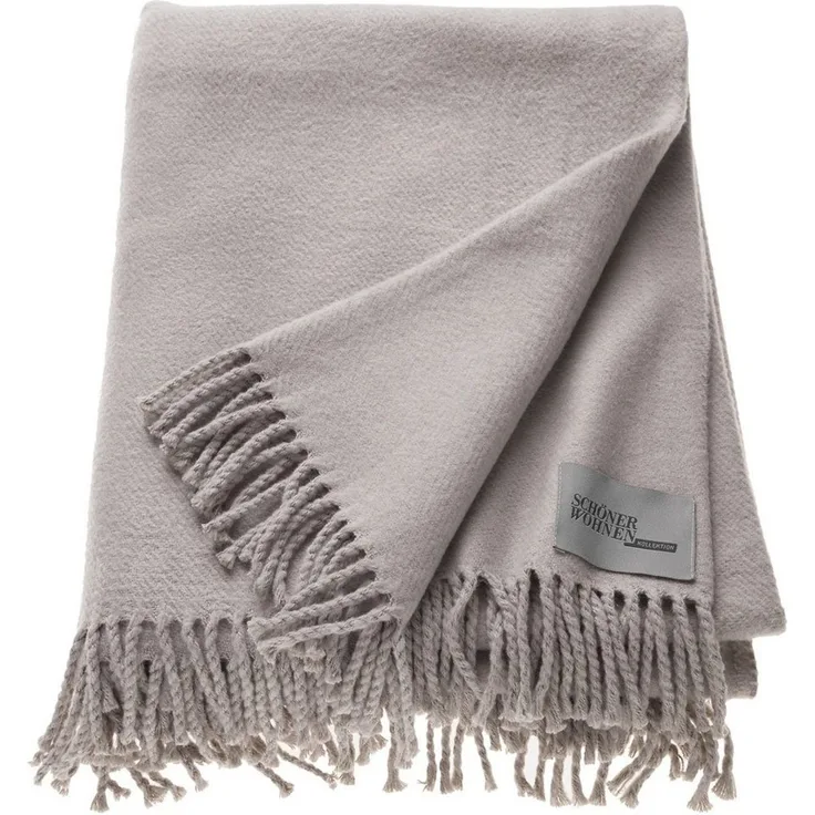 Wohndecke Basics, SCHÖNER WOHNEN-Kollektion, mit Fransen, Kuscheldecke
