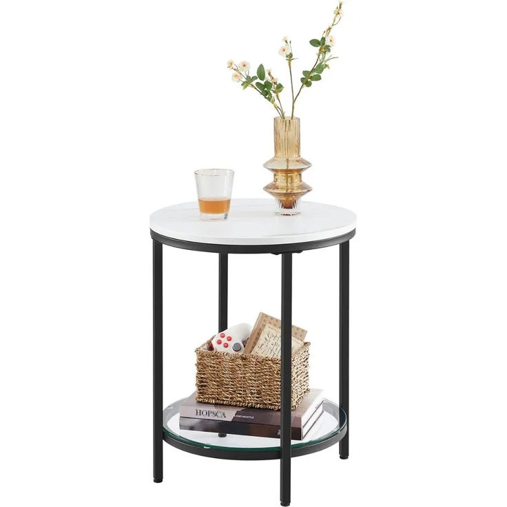 Calicosy Runder Beistelltisch – H55 cm - Schwarz – Bild 3