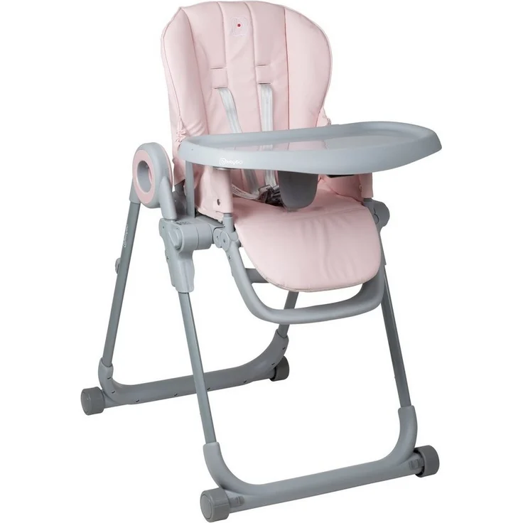 BabyGo 'Divan' Kinderhochstuhl, Rosa – Bild 2