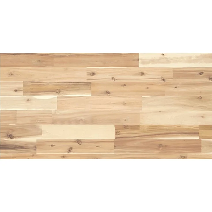 vidaXL Waschbeckenregal Wandmontage Stahl und Akazienholz 3302696 – Bild 7