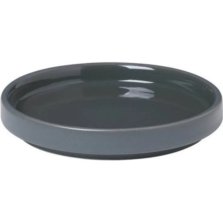 Blomus Pilar Teller, Speiseteller, Essteller, Geschirr, Keramik, Agave Green, 10 cm, 63989