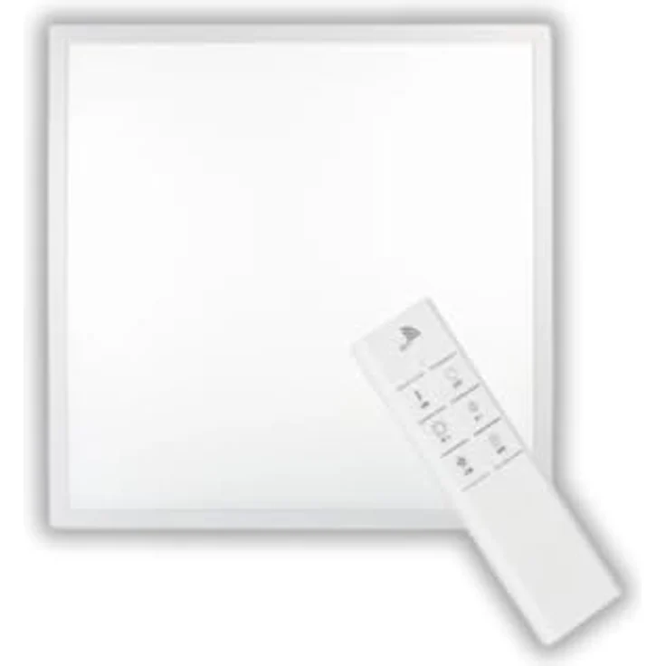ENOVALITE LED Panel 30x30 cm, Bürolampe 18W, CCT Warmweiß/Neutralweiß/Kaltweiß, 1700lm mit Fernbedienung und 230V Marken-Netzteil, Deckenlampe für Rasterdecke – Bild 1